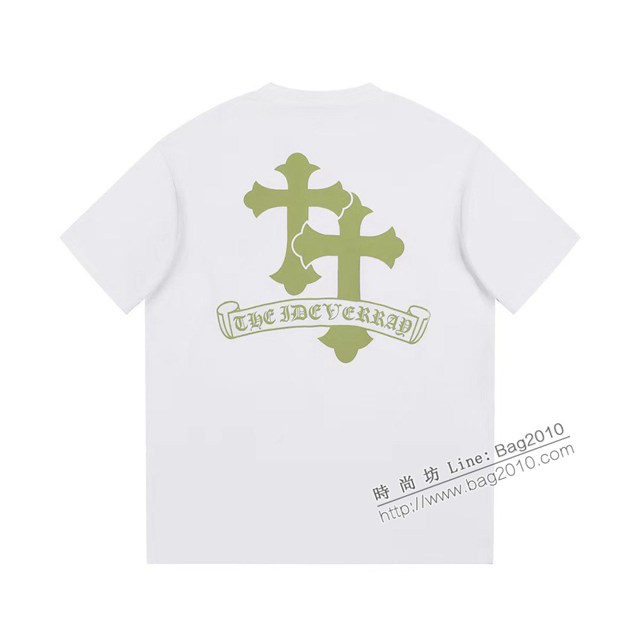 Chromehearts專櫃克羅心2023SS新款印花T恤 男女同款 tzy2831